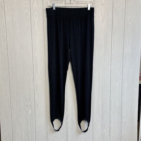 All Saints Liliana Stirrup Legging Black Size 10 NWT - Picture 1 of 6